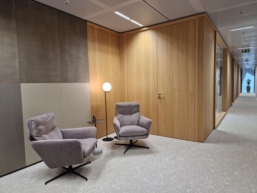 OPUS single-glazed partition